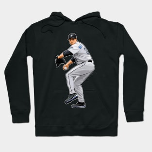 Roy Halladay #32 In Action Hoodie